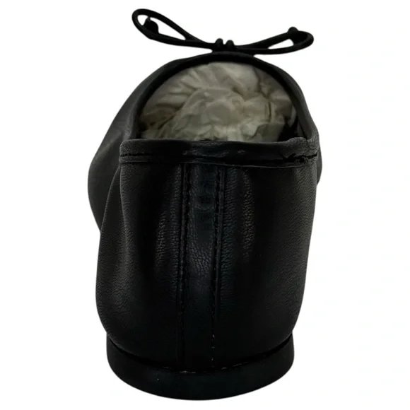 On 34th Naomie Black Faux Leather Womens Flats Size 5M - Picture 4 of 10